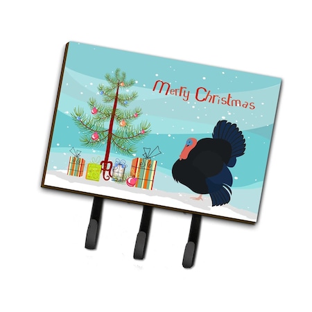 Carolines Treasures Norfolk Black Turkey Christmas Leash or Key Holder BB9352TH68
